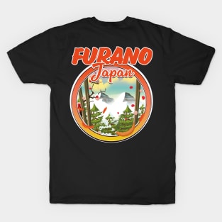 Furano Japan travel logo T-Shirt